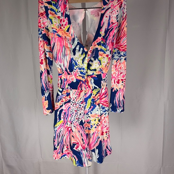 Lilly Pulitzer GLORIA Romper in Indigo Sunken Treasure Size 0 ~ HOLY GRAIL! - Picture 2 of 16